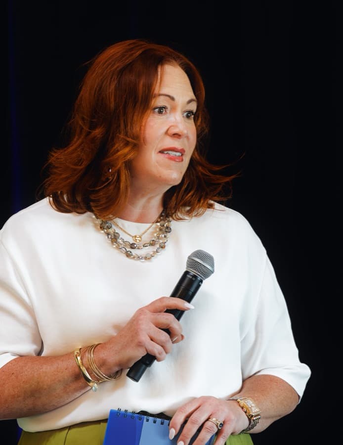 Christina Seelye speaking
